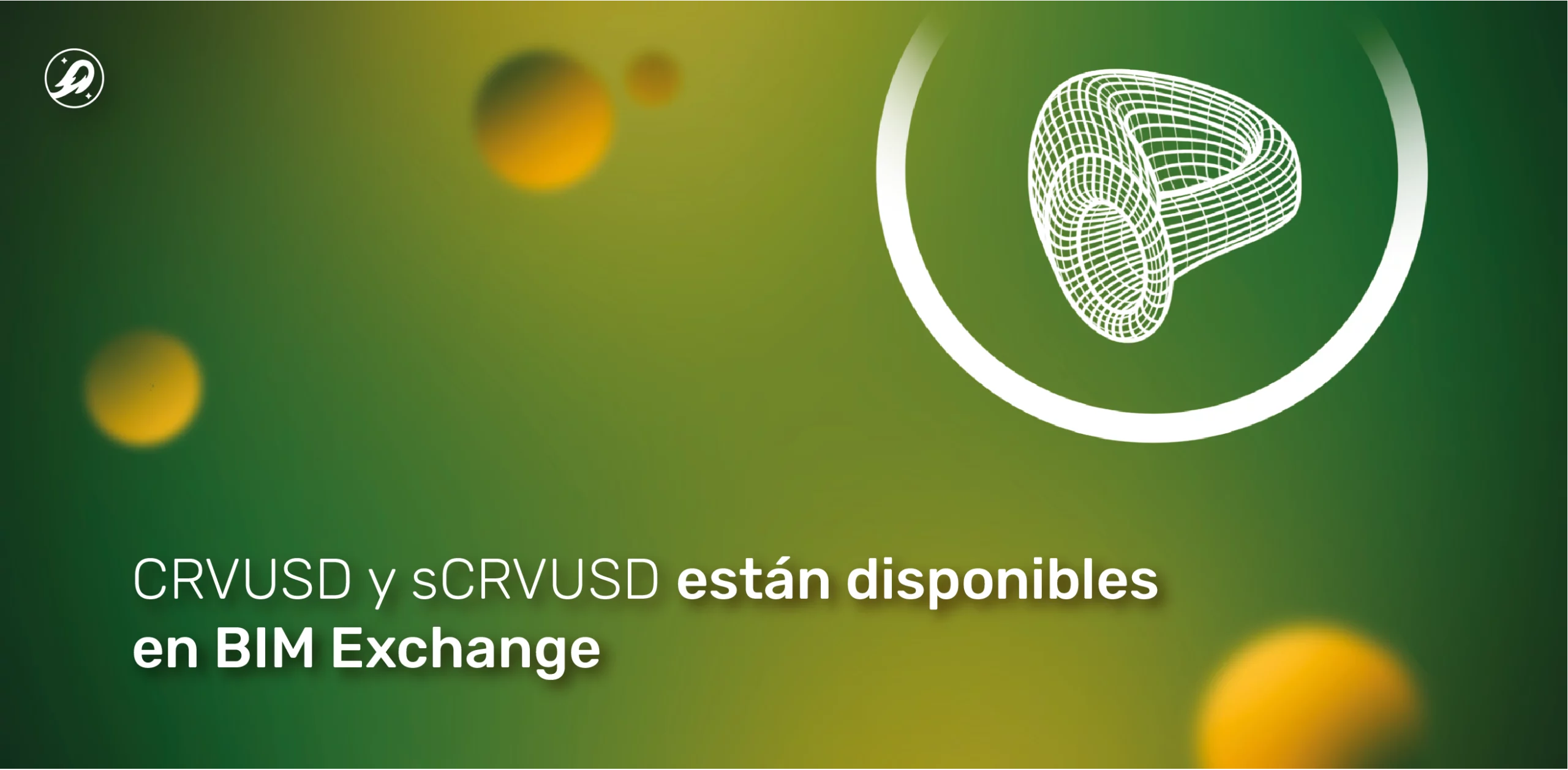 CRVUSD y sCRVUSD están disponibles en BIM Exchange