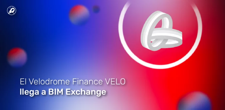 El Velodrome Finance VELO llega a BIM Exchange