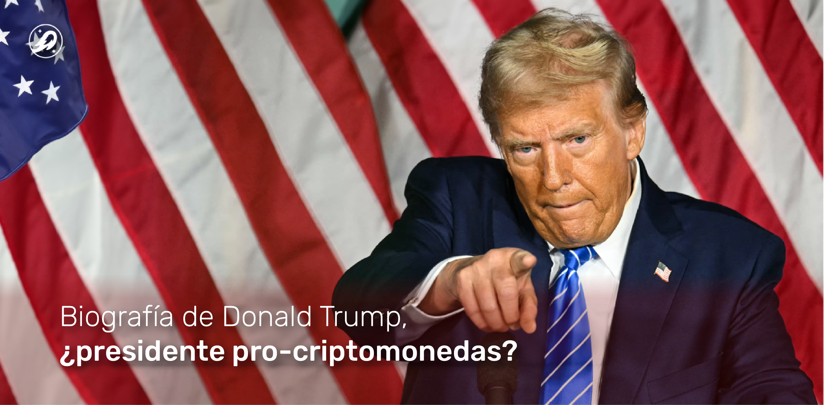 Biografía de Donald Trump, ¿presidente pro-criptomonedas?